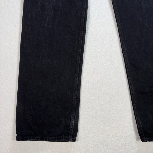 Vintage Levi's 518 Jeans Men's 42 (actually 40x35) Black Straight Orange Tab USA - Picture 7 of 16